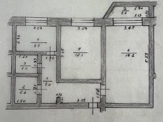 2-комн., 50.4 м², 5/5 этаж
