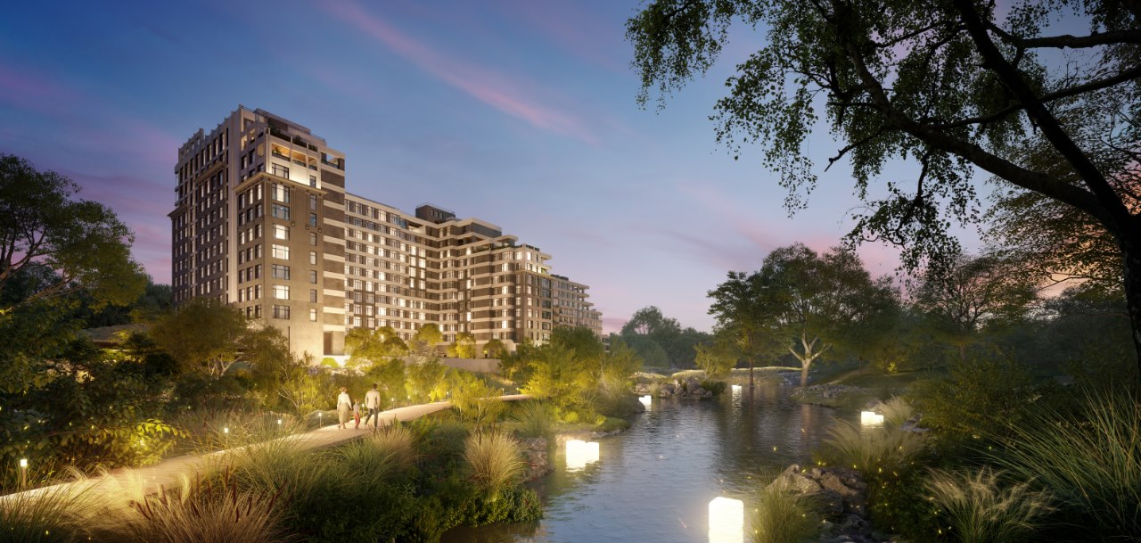 Большая площадь проектов позволяет создать лучшую инфраструктуру. Фото: Донстрой