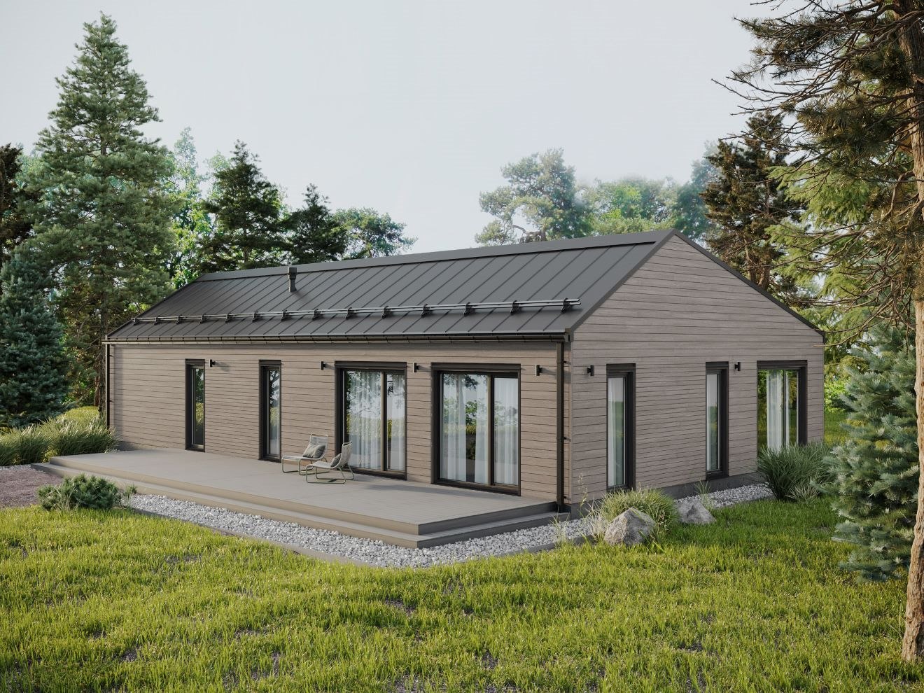 Прежде чем заказывать домокомплект, нужно подготовить участок. Фото: Nordhus